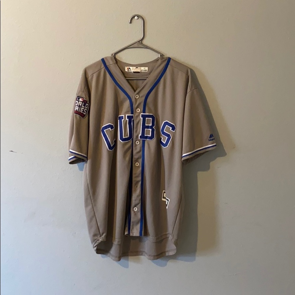 Authentic Javier Baez Jersey